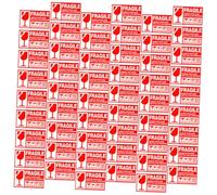 Healifty 500 pièces Étiquettes Fragiles Autocollantes et Stickers Avertissement Colis Fragile pour Emballage et Expédition Auto-adhésives Résistantes sur Cartons et Sacs Lot
