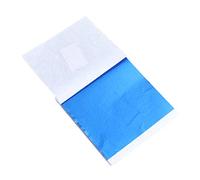 Healifty 50pcs Feuilles d'or Multi Couleur Feuille métallique Feuille de Papier pour Arts dorure Artisanat décoration Bleu
