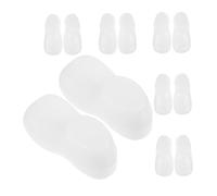 Healifty 6 Paires de Mannequins de Pied pour Tout-Petit en Plastique Solide Modèle de Pied 10 CM pour Présentation de Sandales et Chaussettes Support Polyvalent pour Chaussures Bébé