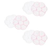 Healifty 6 Pièces Boîte à Bijoux en Plastique à Compartiments, Stable | Rangement Compact, Présentation Soignée, pour Pièces et Accessoires, Usage Atelier ou Coin Étude