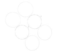 Healifty 6 Pièces Cordes pour Instrument à Cordes Traditionnelles Cordes en Nylon Argenté de Première Qualité 2 Jeux pour Musiciens et Enseignants pour Scène et Musique Traditionnelle