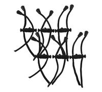 Healifty 6 pièces Cordon Réglable pour Coussin de Voyage U Sangle Élastique Confortable pour Coussin Cervical avec Boucle Ajustable Accessoire Pratique pour Bureau et Voyage