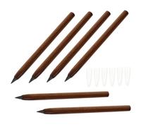 Healifty 6 pièces Crayons Bois Sans Encre Crayons Éternels Pratiques pour Écriture et Dessin Étudiants Léger et Compact et Effaçable