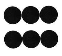 Healifty 6 pièces Filtre de pour Poubelle Cuisine et Composteur Tampon Filtrant Odeur Compact et Accessoire de Filtration pour Bac à Ordures Absorption des Odeurs Adapté à Aquarium et