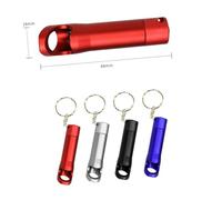 Healifty 6 pièces Porte Clés Torche LED Mini Multifonction Compact avec Décapsuleur Porte Clés Créatif et Décoration Colorée pour Homme et Femme