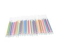 Healifty 60 pièces Recharges de Stylos Gel Multicolores Effaçables Encres Néon et Pailletées pour Coloriage Adulte Scrapbooking Journalisation et Dessin Précis