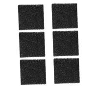 Healifty 6pièces Filtres à Actif Carrés pour Bac Compost De Cuisine Lot de Absorbeur Odeurs pour Poubelles Et Bacs à Litière Recharges pour Poubelle De Comptoir