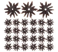 Healifty 70pcs Socles d'arbre Artificiels en Plastique Marron pour Décorations Miniatures, Assemblage Facile et Haute Durabilité, pour Design Paysager et Expositions