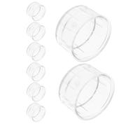 Healifty 8 Pièces Couvercles de Remplacement Plastique pour Shaker à Cocktail Capuchons Éclaboussures pour Bouteilles de Boisson Accessoires de pour et Jus