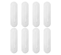 Healifty 8 pièces Crochets Adhésifs pour Cordon de Fenêtre Lot de Crochets Blancs pour Fixation et Enroulement de Cordon de Rideau pour Sécuriser Cords de Stores et Animaux