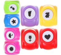 Healifty 8 pièces Lot de Perforatrices à Motif DIY pour Scrapbooking Outil de Découpe Papier Précis pour Atelier Créatif Kit Perforatrices Papier Garçon Fille et Loisirs Créatifs