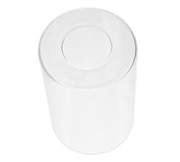 Healifty Abat Jour Transparent Verre Cylindrique Élégant Couvercle de Lampe Vintage pour Décoration de Table et Murale pour Créer une Ambiance Chaleureuse