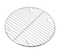 Healifty Acier Inoxydable Ronde pour Barbecue et Cuisson Panier Grill Support Vapeur Ventilé pour Four et Grill Accessoire pour Barbecue Extérieur