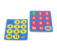 Healifty Aimants Magnétiques Ronds pour Tableau de Stratégie Basketball, 24 Pièces, Petit Format Portable, Accessoires de Coaching Magnétique pour Entraînement en Salle et Cours en Classe