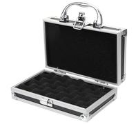 Healifty Alliage D'aluminium Boîte à Outils Noire Portable Multifonction