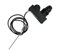Healifty Allumeur pour Four, Briquet de Sécurité pour Cuisinière à Gaz, Kit, Aiguille Réglable 60cm, Plastique, Acier Inoxydable et Céramique, Léger