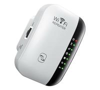 Healifty Amplificateur de Signal Wi-FI 300 Mbps sans Fil pour Maison, Extendeur de Couverture Haute Pénétration en Plastique, Modèle 802.11 B/g/n, pour Grandes Maisons