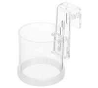 Healifty Anneau d'alimentation Facile à Installer en Acrylique et Alimentation de Flocons ou Aliments Flottants pour Poissons Tropicaux et Crevettes pour Aquarium