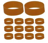 Healifty Anneaux en Caoutchouc Naturel 50x20 Mm, Lot de 90 Set de Élastiques Multifonctionnels pour Bureau et Maison, Accessoires de Fixation Résistants et Réutilisables pour Organisation