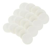 Healifty Aromapads Lot de 100 tampons de recharge en coton pour huiles essentielles Aromathérapie Convient aux colliers médaillons de 1,2 x 2,3 cm