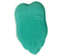 Healifty Assiette Plate Céramique Forme Blanche Présentoir Desserts et Fruits Décorative pour Cuisine et Buffet Assiette Gres Multifonctionnelle pour Apéritifs et Snacks