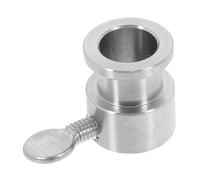 Healifty Bague en Acier Inoxydable pour Rôtissoire 19x25x14 Mm, Douille Robuste de Lestage pour Broche de Barbecue, Accessoire de Fixation Stable pour Cuisson Extérieure