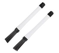 Healifty Balai pour Tambours en Nylon 1 Paire, Accessoires pour Instruments de Musique, Léger et Portable, Doux pour Tambours Acoustiques, pour Performances Live