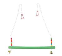 Healifty Balançoire Suspendue en Bois pour Poules et Coqs, Perchoir Naturel 1 Pièce, Support de Jeu Suspendu pour Poulet Domestique, Accessoire Ludique pour Poulailler en Couleur Aléatoire