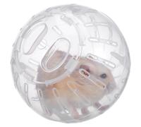 Healifty Balle d'exercice pour Hamster Nain 10 Cm, Boule de Course Blanche en Plastique Solide, pour Petits Animaux, Accessoires Hamster et Gerbille, Stimulation et Activité Physique