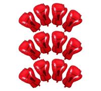 Healifty Ballons de Boxe Rouges Gonflables 12 Pcs - Décoration Anniversaire Garçon Thème Boxe et Kickboxing Accessoires Fête Intérieurs/Extérieurs Articles Sportifs pour Fête Animée