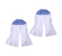 Healifty Bandeau de Tête Rafraîchissant U en Polyester, Protection UV, Séchage Rapide, Design Ergonomique Large, pour Activités Sportives par Chaud, Lot de 2 Pièces