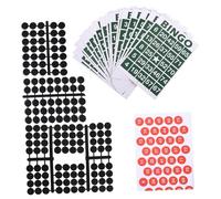 Healifty Bingo pour Fête Kit Complet avec Cartes et Accessoires de Jeu pour Activités Familiales et Événements Sociaux
