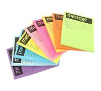 Healifty Bloc-notes Adhésif Coloré en Papier, Portable, Auto-adhésif