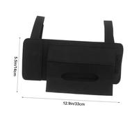 Healifty Boîte à Mouchoirs Suspendue pour Pare Soleil de Voiture Porte Serviettes Pratique avec Poche Carte et Support Stylo Compatible Camion et Bateau Matériau Écologique Design Élégant