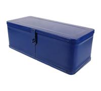 Healifty Boîte à Outils en Fer Bleu à Grosse Capacité pour Rangement