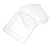 Healifty Boîte à Sandwich Transparente et Réutilisable Étanche et Boîte de Rangement pour Repas Extérieur pour Pique Bureau et Camping Format Compact