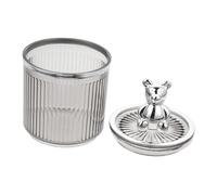Healifty Boîte Cure-dent Ours Chic et Pratique Distributeur de Tiges de Table Rangement Compact pour Coton-tiges et Cure-dents Design Élégant pour Maison