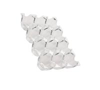 Healifty Boîte de Conservation des Œufs et Conserve Leur Fraîcheur en Acrylique Transparent 12 Compartiments Protège Œufs Chocs Cuisine