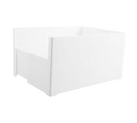 Healifty Boîte de Rangement Extensible Plastique Organisateur Darmoire Coulissant Bac de Rangement Multifonction pour Cuisine Salon et Bureau Forme Dangle Droit pour Optimisation Despace