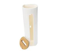 Healifty Boîte de Rangement Murale en PP Design Simple et Élégant Organise Les Coussinets de Coton pour Coton Démaquillant la Salle de Bain ou L'hôtel