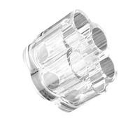 Healifty Boîte de Rangement Transparente en Acrylique Cylindrique pour Cosmétiques Organisateur Polyvalent Compartiments pour Rouge à Lèvres Brillant à Lèvres et Porte-Stylo Bureau et