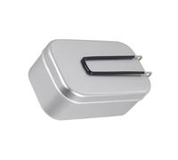 Healifty Boîte Lunch Aluminium avec Poignée Pliante Étanche Anti-fuite pour Camping Randonnée et Pique- Plein Air Conteneur Repas Pratique et Léger