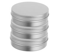 Healifty Boite Shampoing Solide 3 Pièces en Aluminium, Boîte à Savonnette Couvercle Amovible, Légère et Portable, Protège Le Savonnette de l'eau Saleté