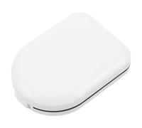 Healifty Boîtier de Protection Léger et Antichoc en Abs pour Amplificateur Auditif Derrière L'oreille, Étui Portable Blanc pour Voyage et Usage Extérieur
