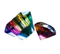 Healifty Bol à Monomère Verre avec Couvercle Octogonal Récipient Transparent pour Liquide de Façonnage Ongles Dappen Dish Compact et Léger pour Nail Art Capacité Importante