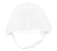 Healifty Bonnet avec Aiguille de Teinture Capillaire Blanc Réutilisable en Silicone pour Coloration et Mèches, pour Salon ou Usage Maison