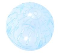 Healifty Boule D’Exercice Transparente pour Hamster Nain 12 Cm en Abs Aérations, Balle de Course Ventilée pour Petits Animaux, Fitness pour Hamster et Cochon D’Inde