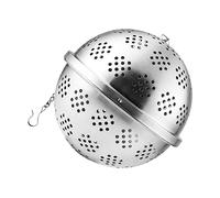 Healifty Boule De Filtres à Thé 11 Cm En Acier Inoxydable Filtre à Épices Résistant Crochet Infuseur à Thé Et Cuisson Passoire Fine Pour Infusion Ustensile Cuisine Pratique
