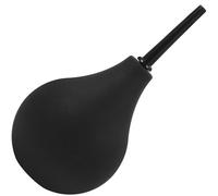 Healifty Boule De Lavage D'Oreille Taille L 17.3Cm Silicone Embout Conique Nettoyant Oreille Sécurisé Pour Bébé Enfant Adulte Noir 224Ml Aspiration Poussière