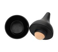 Healifty Boule Roulante en Pierre Volcanique Matériau ABS Léger pour Soins Visage, Absorption D'huile et Dégonflement Outil de Massage Facial Portable pour Femmes et Filles